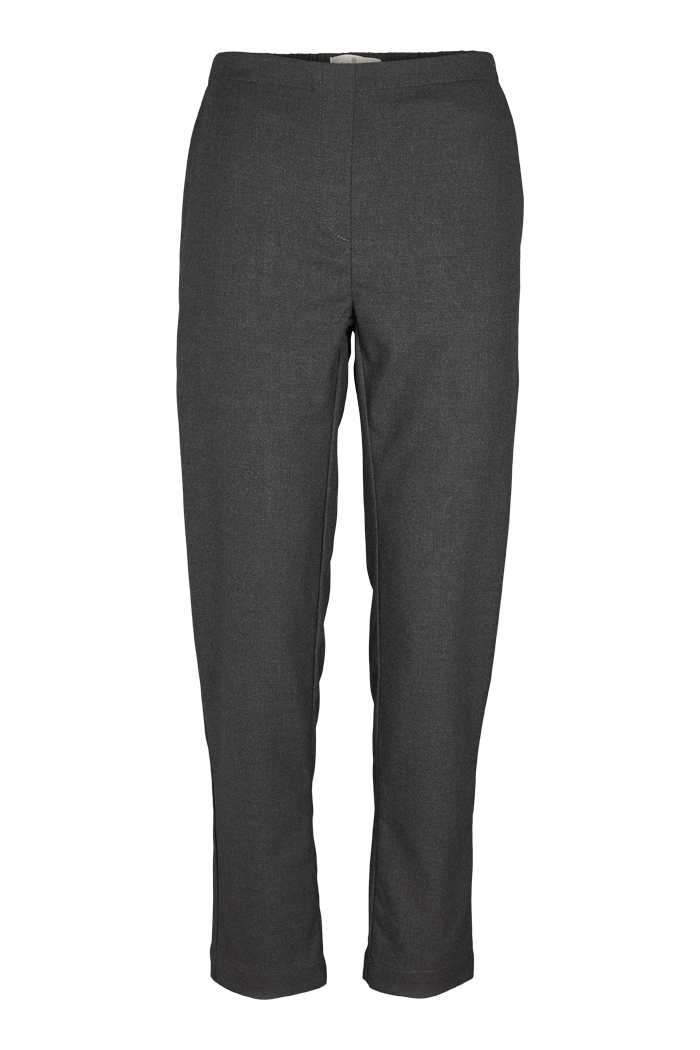 Basic Apparel Nina Pants Bukser 393 Dark Grey Mel.